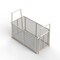 Anysizebasket Rectangular Wire Mesh Basket: 12Lx6Wx6H, 304 SS, 1/4 Rod Frame, Stacking Handles, Mesh: 30 x .012 TMT-120060060-A30S - alternate 1
